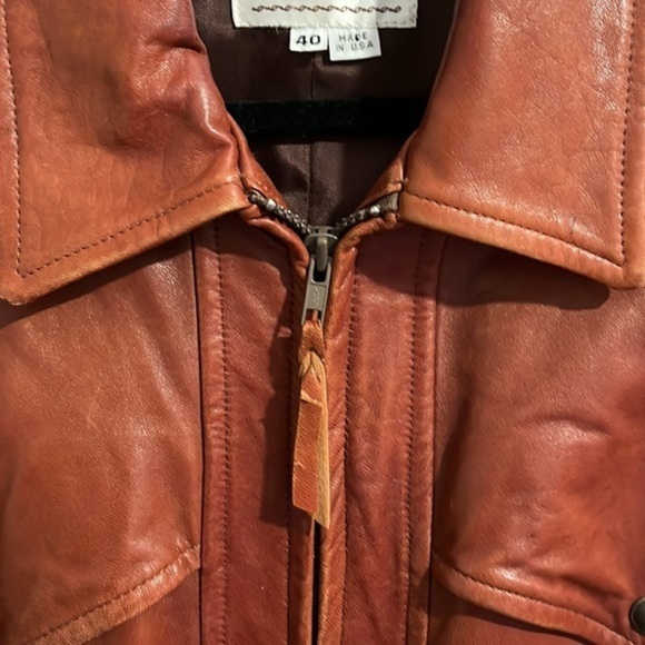 Lone Pine Vintage Brown Leather Jacket - Picture 8 of 16